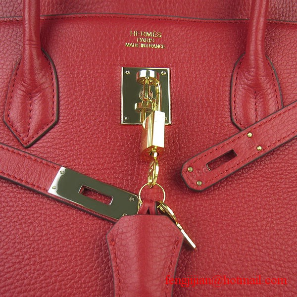 Hermes Birkin 40cm Togo Bag Red 6099 Hermes Birkin 40cm Togo Bag Red 6099